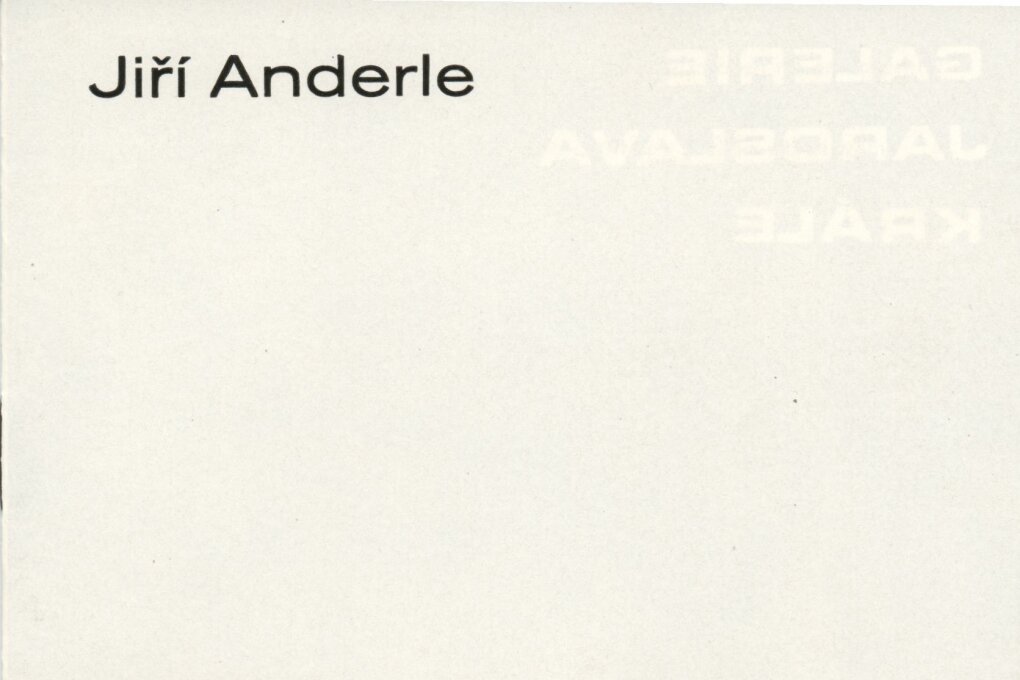 Jiří Anderle, výběr z obrazových cyklů 1981–1983